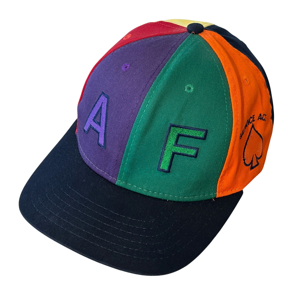 American Needle McDonalds FAF Service Ace Colorblock OS Snapback Cap Made in USA